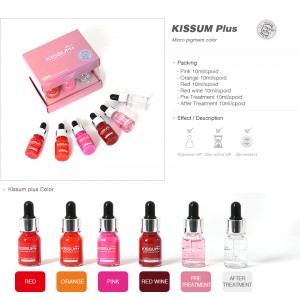 Kissum PLUS tint for lips - 1 set
